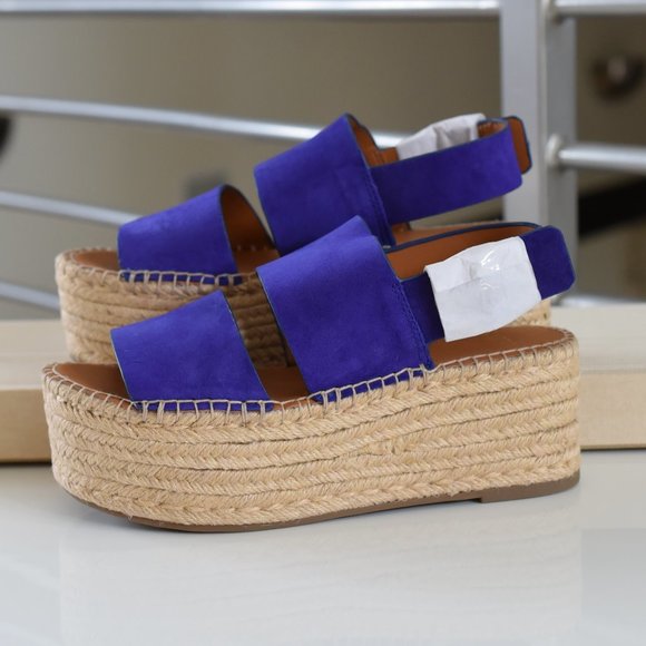 NWB Franco Sarto Mariana Wedge Epsadrille Shoe - Picture 3 of 8